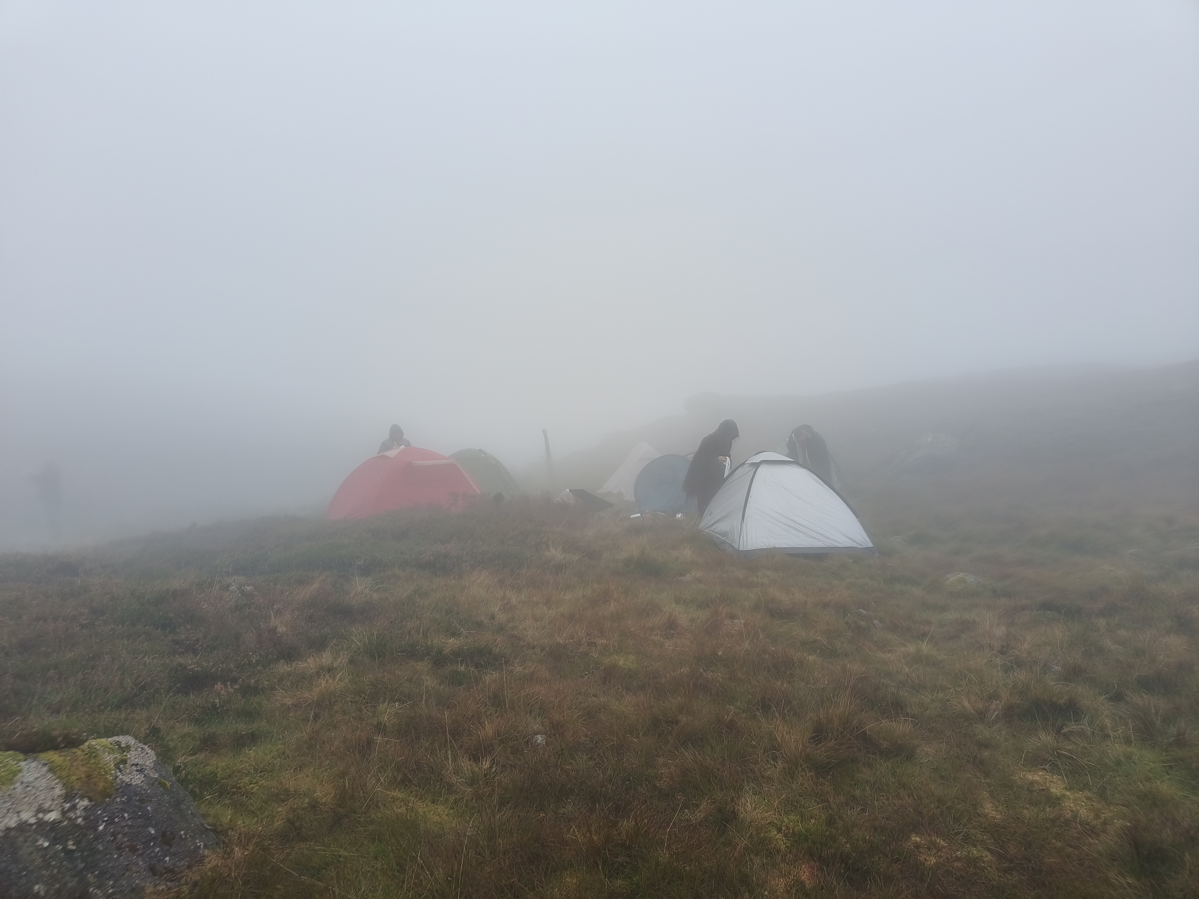 Misty moorland in the Comeragh Mountains
